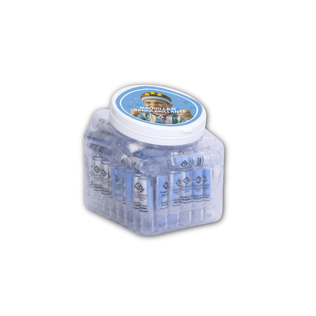 CARAMELERA MAQUILLAJE BARRA DUO X72UNID                                         